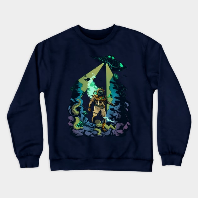 Nautilus Explorer Crewneck Sweatshirt by Mandra